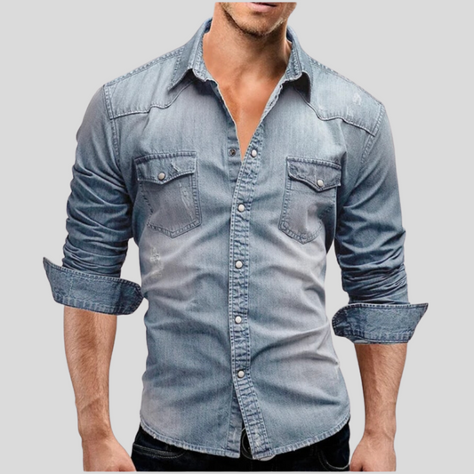 Maison Lalla | Camisa Denim