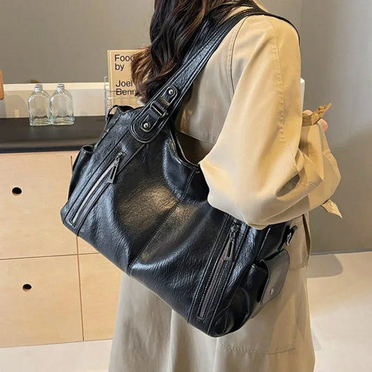 Maison Lalla | Bolso de hombro con compartimentos