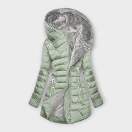 Maison Lalla | Abrigo Elvira con Capucha Oversize