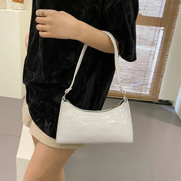 Maison Lalla | Bolso mini efecto cocodrilo