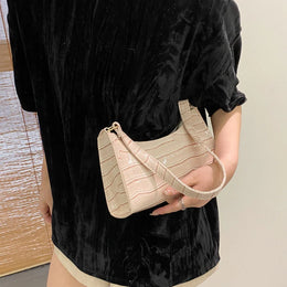 Maison Lalla | Bolso mini efecto cocodrilo