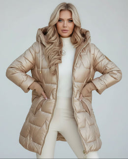 Maison Lalla | Abrigo Acolchado con Capucha