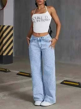 Maison Lalla | Vaqueros Anchos Streetwear