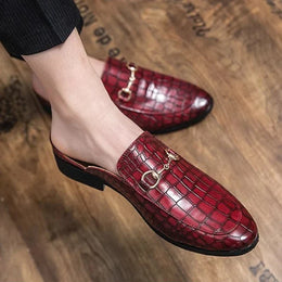 Maison Lalla | Mules Elbert Grabado Cocodrilo