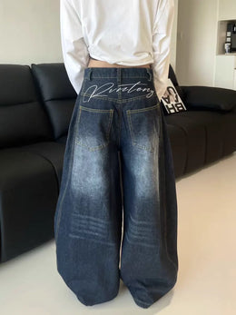 Maison Lalla | Vaqueros Cargo Oversize
