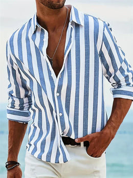 Maison Lalla | Camisa Leonardo de Rayas