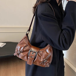 Maison Lalla | Bolso hobo plisado estilo Y2K