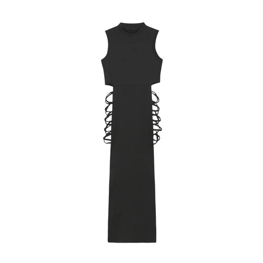 Maison Lalla | Vestido Maxi Cruzado