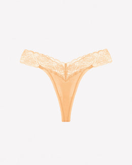 Maison Lalla | Braguita Tipo Tanga de Encaje Floral