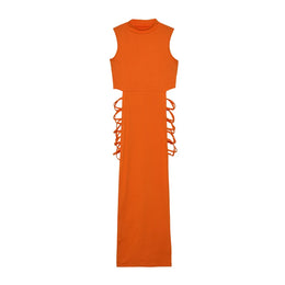 Maison Lalla | Vestido Maxi Cruzado