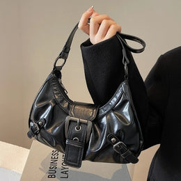 Maison Lalla | Bolso hobo plisado estilo Y2K