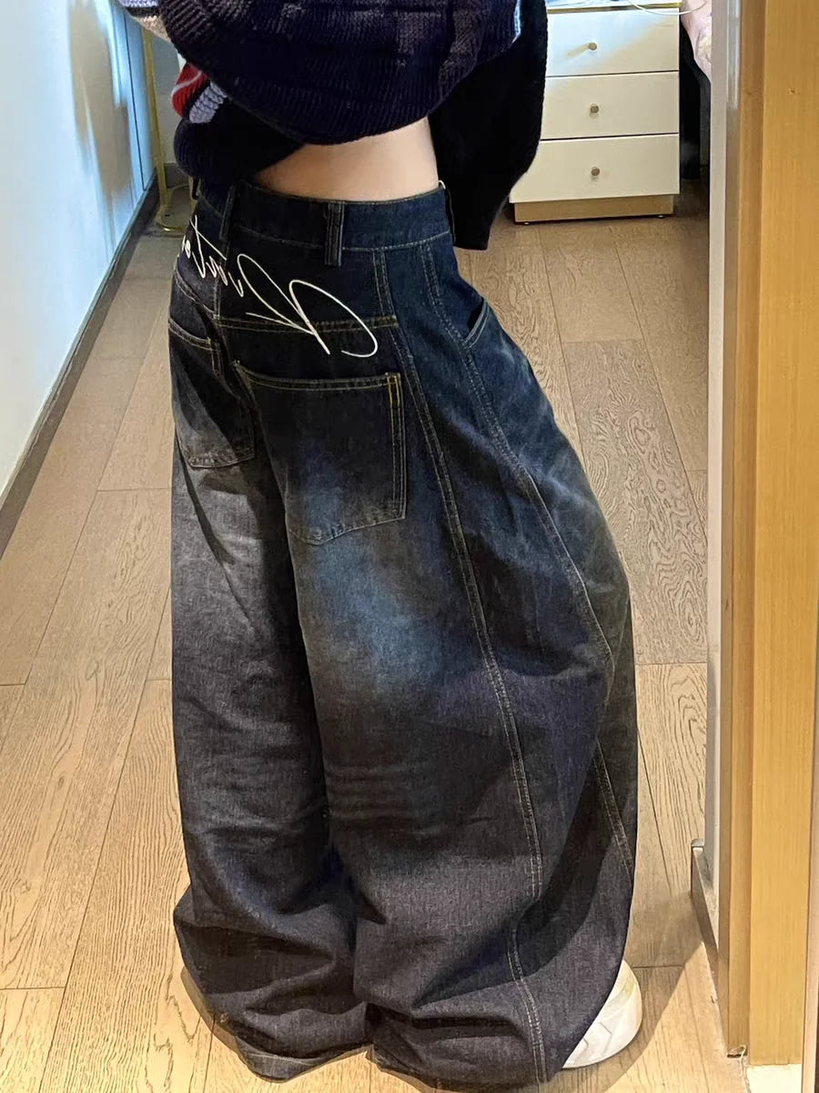 Maison Lalla | Vaqueros Cargo Oversize