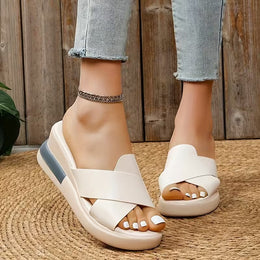 Maison Lalla | Sandalias Coralie de Cuña