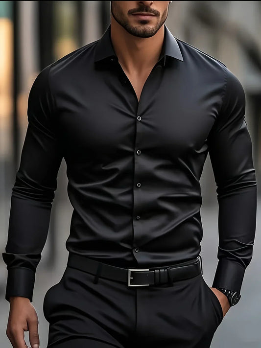 Maison Lalla | Camisa Elegante Manga Larga