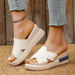 Maison Lalla | Sandalias Coralie de Cuña