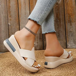 Maison Lalla | Sandalias Coralie de Cuña
