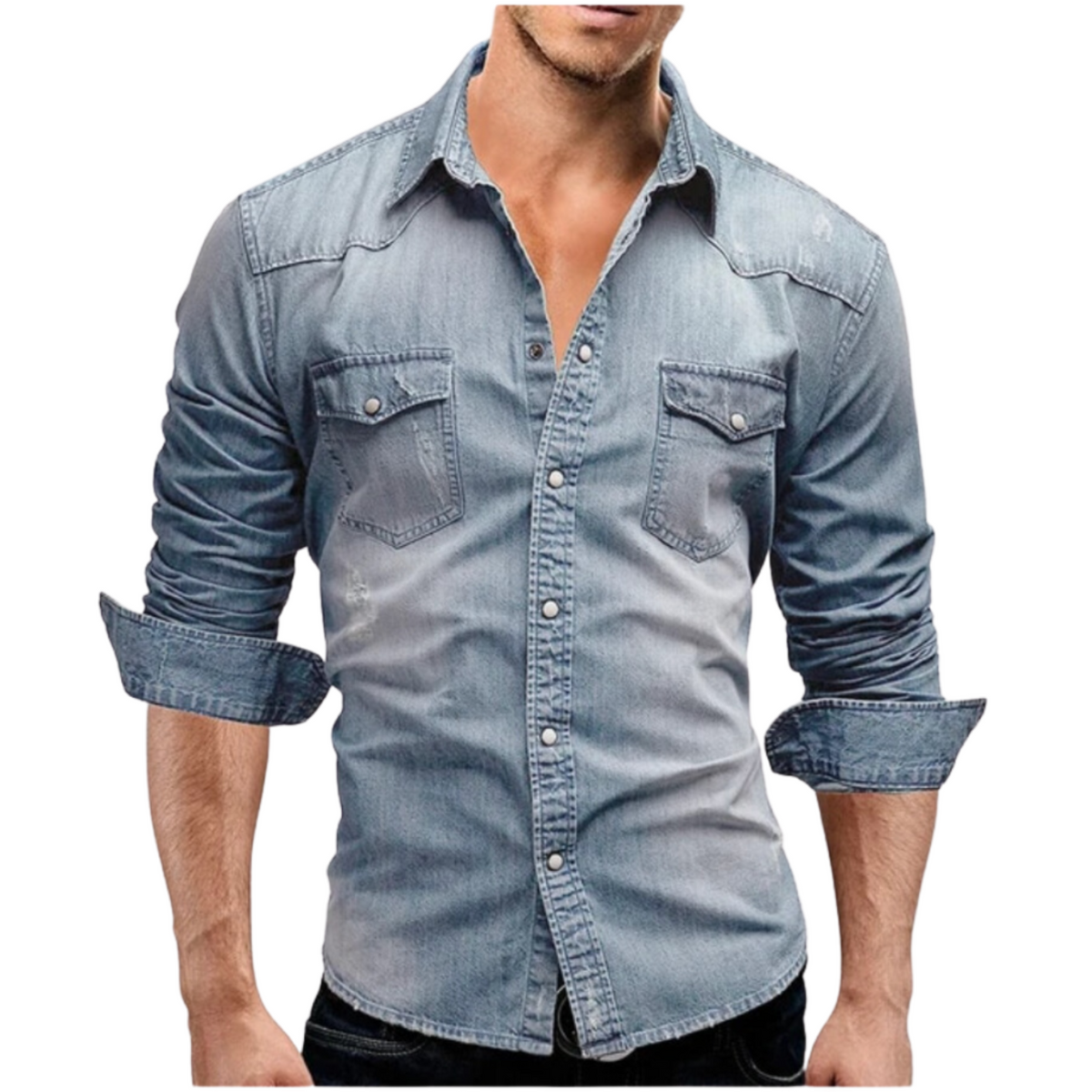 Maison Lalla | Camisa Denim