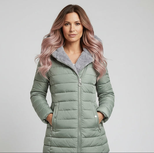 Maison Lalla | Abrigo Elvira con Capucha Oversize