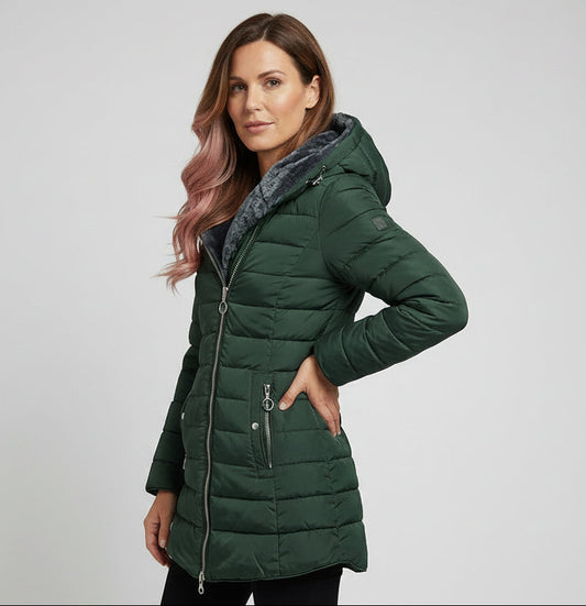 Maison Lalla | Abrigo Elvira con Capucha Oversize