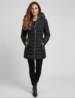 Maison Lalla | Abrigo Elvira con Capucha Oversize